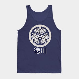 Tokugawa Crest White Tank Top